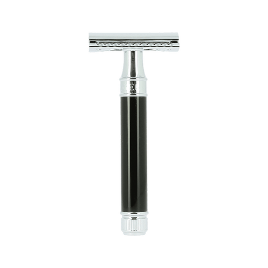 Edwin Jagger DE86-BL Double Edge Safety Razor Ebony