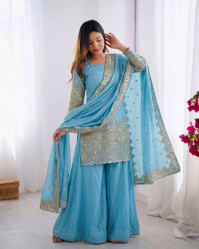 Elegance in Aqua  Traditional Charm