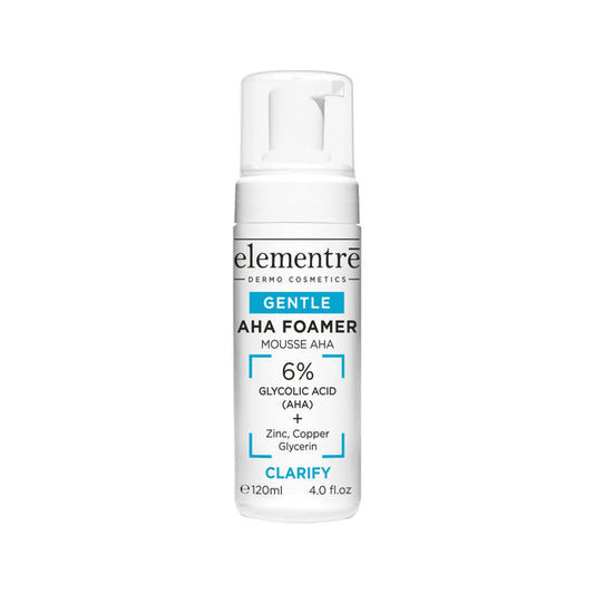 Elementre 6% AHA Foamer Gentle Exfoliating Cleanser elementre