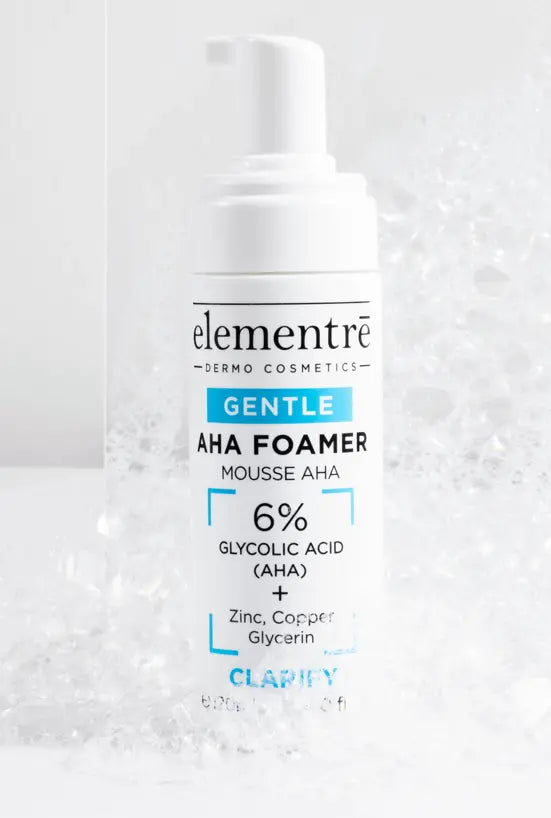 Elementre 6% AHA Foamer Gentle Exfoliating Cleanser elementre