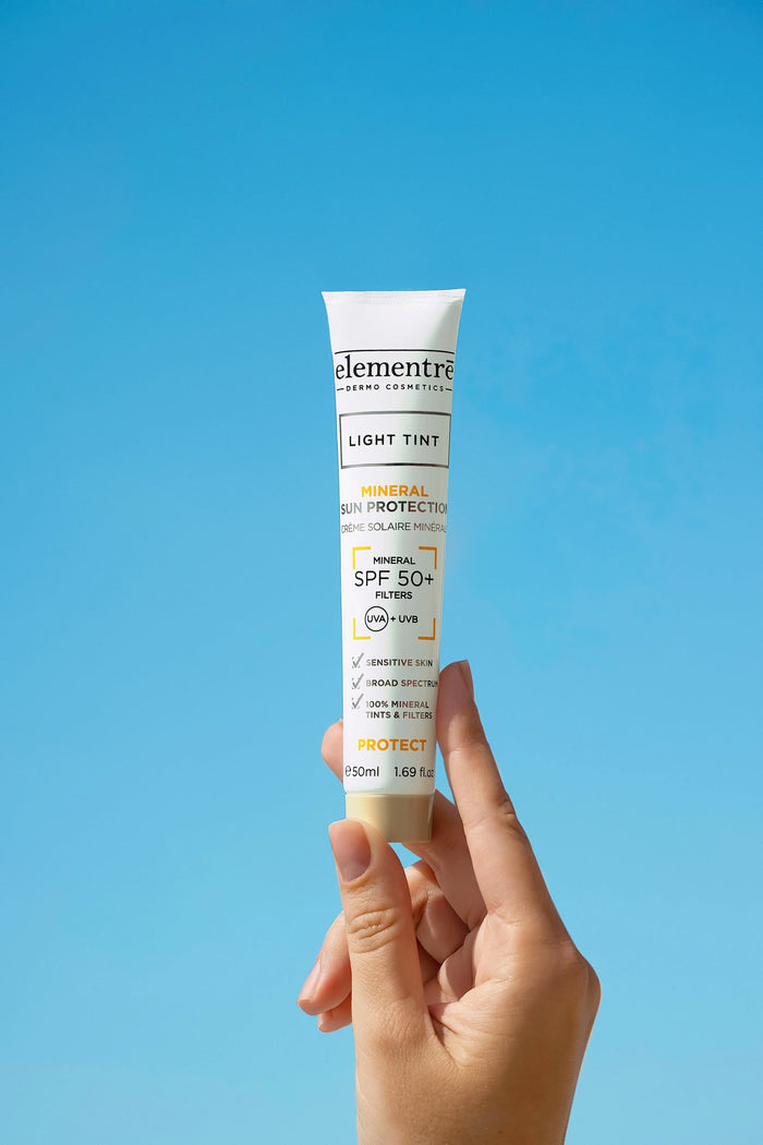 Elementre SPF 50+ Mineral Sun Protection Cream - Light Tint elementre