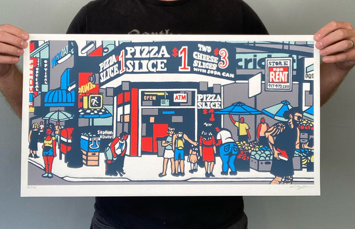 Emily Fromm: $1 Pizza Slice, Brooklyn