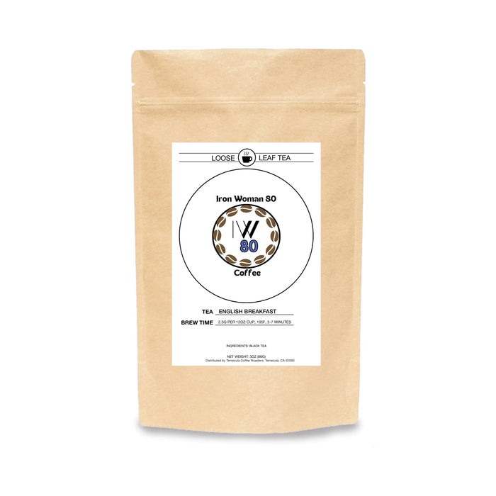 English Breakfast Tea – Bold Loose Leaf Blend of African & Indian Black Tea