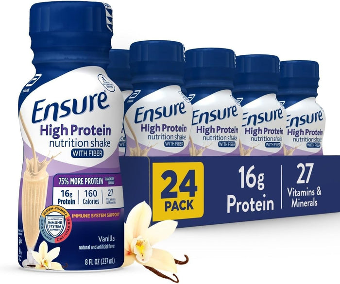 Ensure High Protein Nutrition Shake, Vanilla, 8 oz - 64117-Single - LL Medico