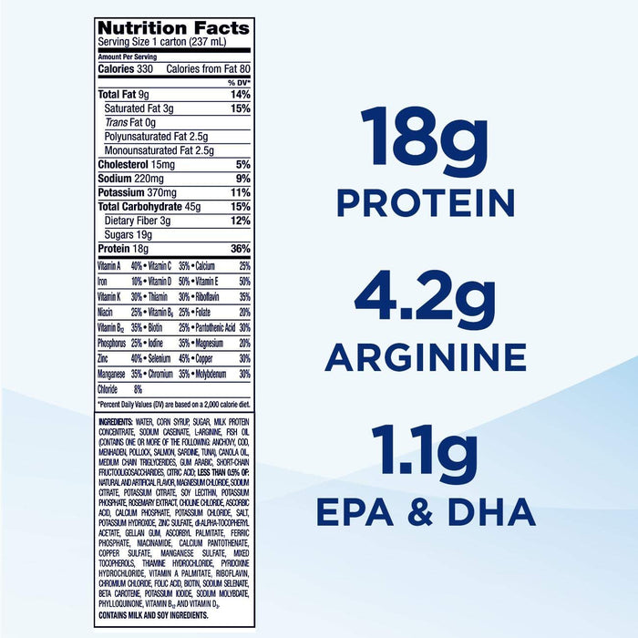Ensure Surgery Immunonutrition Shake, Vanilla, 8 oz Carton, CS/24 - 65047-Case - LL Medico