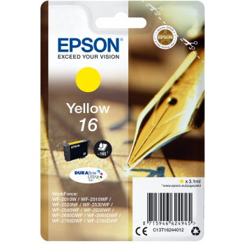 Epson Original T1624 Series Pen & Crossword Yellow Ink Cartridge