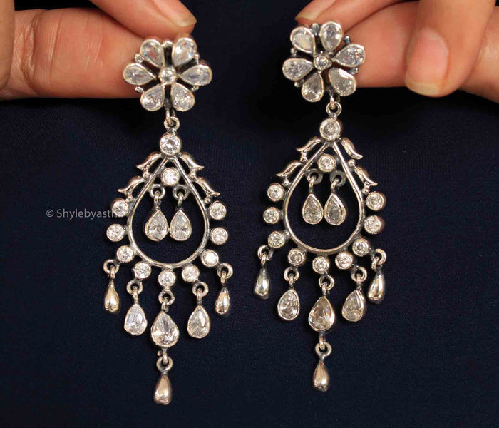 Essence Stone Studded Danglers