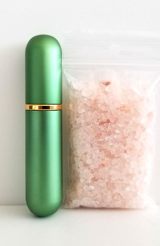 Essential Oil Inhaler - Brushed Aluminum Green