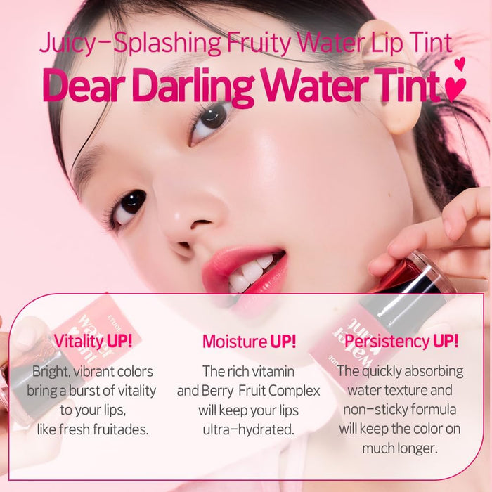 ETUDE Dear Darling Water Tint #9 watermelon Aide