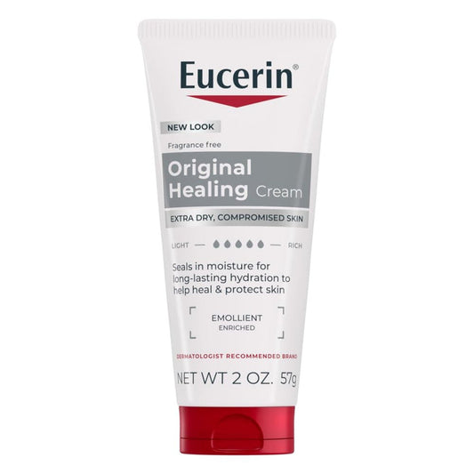 Eucerin Original Healing Cream, Fragrance Free, Unscented