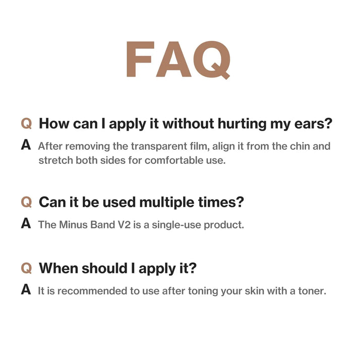 Face Fit Minus Band V2 id PLACOSMETICS