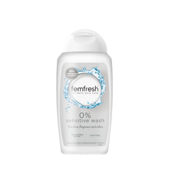FEMFRESH 0% Sensitive Wash 250ML - myernk