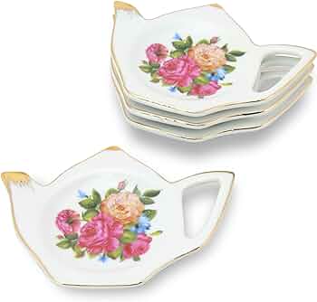 Floral Tea Bag Holder