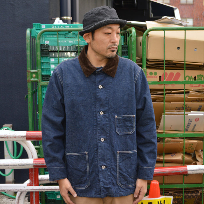 FOB FACTORY "F2456" Denim Chore JKT Blanket Liner