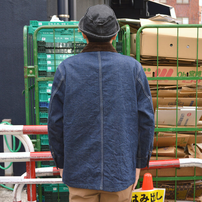 FOB FACTORY "F2456" Denim Chore JKT Blanket Liner