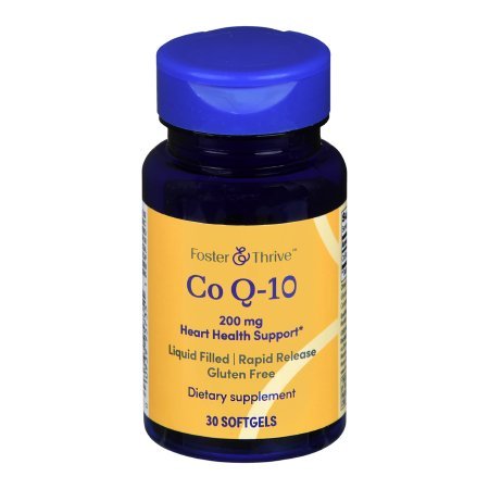 Foster & Thrive Coenzyme Q - 10 Vitamin Supplement, 200 mg - 01093995735 - LL Medico