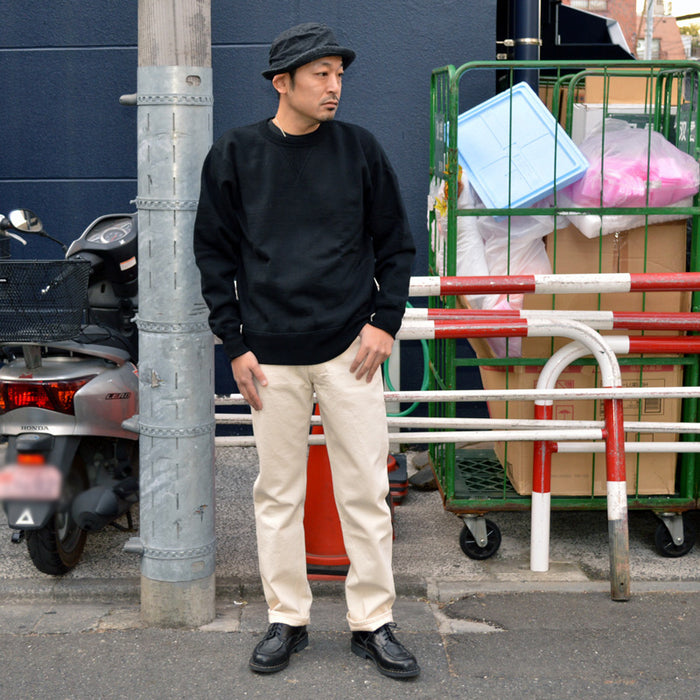 FULL COUNT "1108EC" Ecru Selvedge Slim Straight Denim