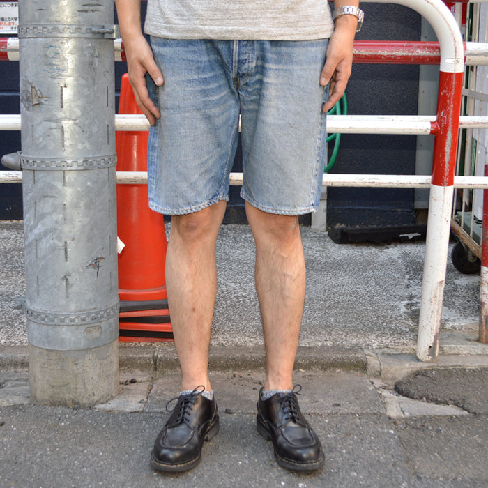 FULL COUNT "1904HW-25" 5 Pocket Denim Shorts Dartford