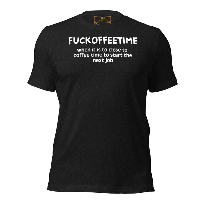 Funny print cotton T-shirt with relaxed fit and short sleeves