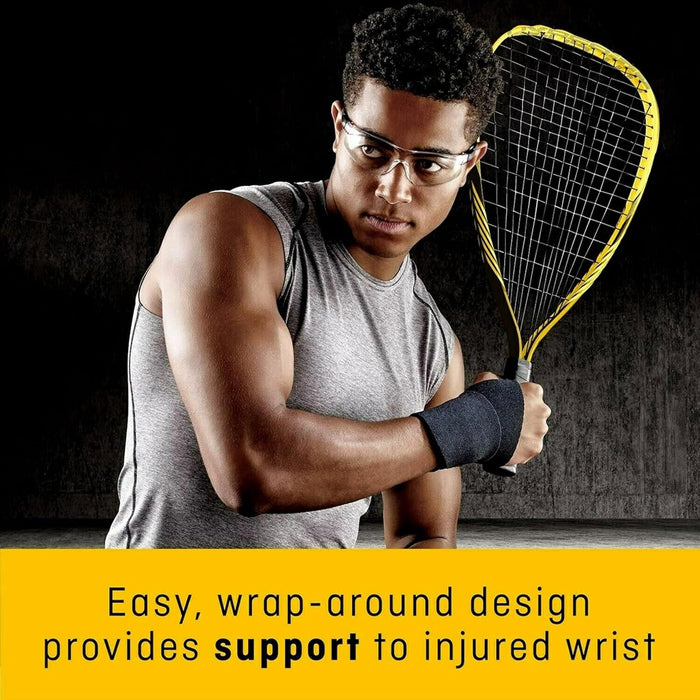 Futuro Sport Adjustable Wrist Support, Black, One Size Fits Most - 09033ENR-Single - LL Medico