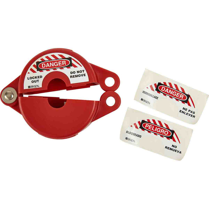 Gate Valve Lockouts - Mann Supply BradyGate Valve Lockouts