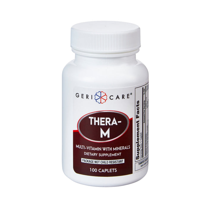 Geri - Care Multivitamin Supplement with Minerals, 100 caplets - 621-01-GCP-Single - LL Medico