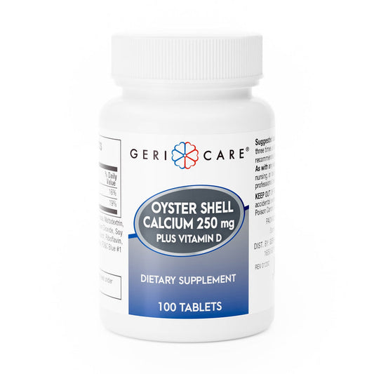 Geri - Care Oyster Shell Joint Health Supplement, 250 mg - 731-01-GCP-Single - LL Medico
