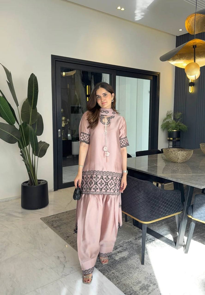 Graceful Attire Embroidery Meets Modern Style