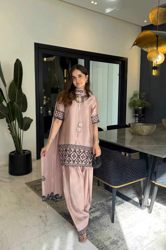 Graceful Attire Embroidery Meets Modern Style