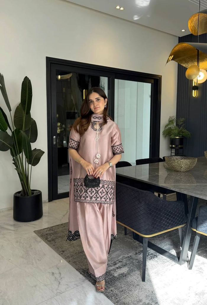 Graceful Attire Embroidery Meets Modern Style