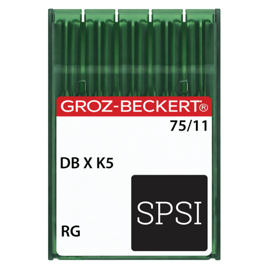 Groz-Beckert DBXK5 75/11 RG - Sharp Point - Large Eye - 100ct Needles