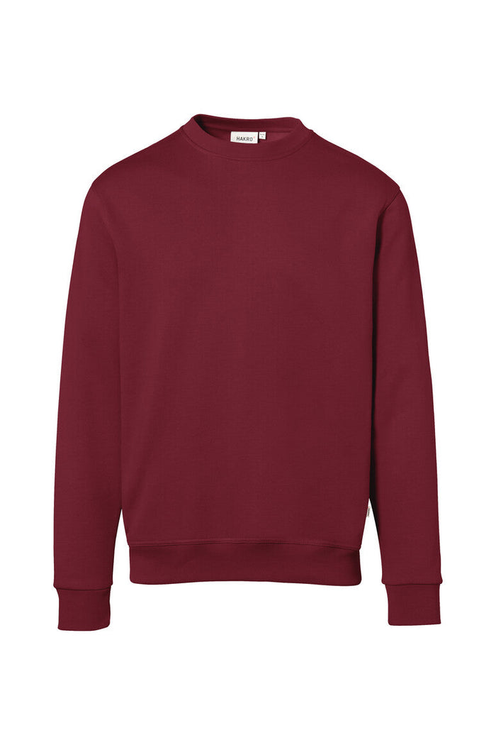 HAKRO Sweatshirt Premium – Weinrot