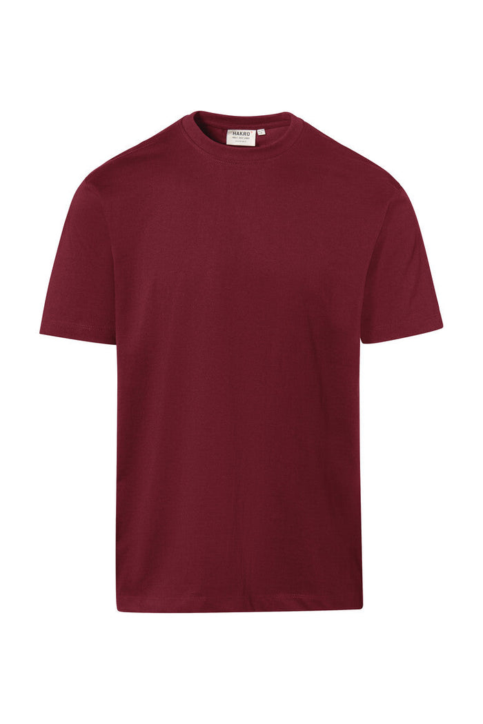 HAKRO T-Shirt Heavy – Weinrot