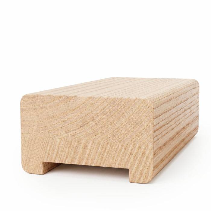 6' / Red Oak / 1-3/4" Plow with Fillet