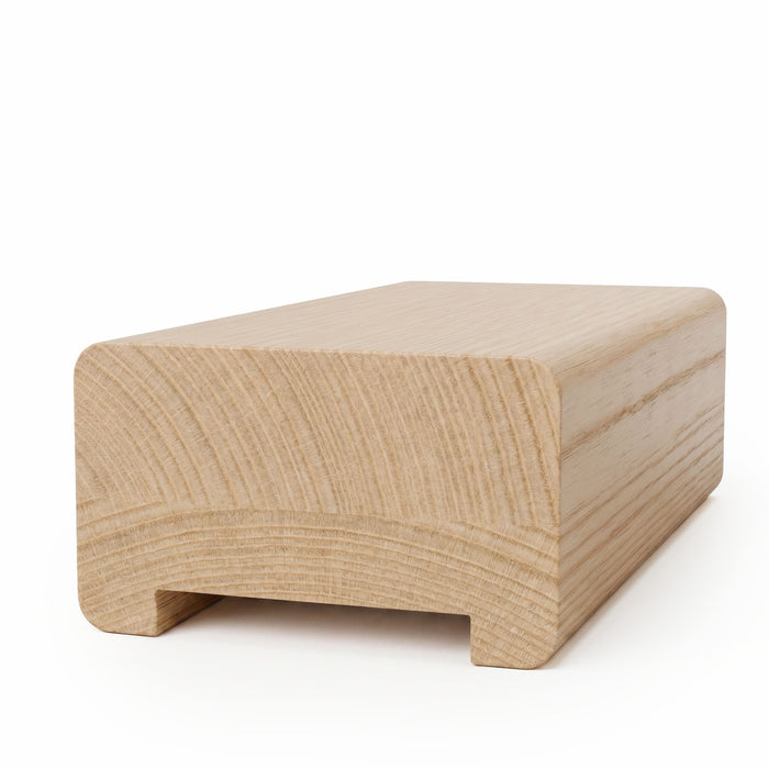 8' / White Oak / 1-3/4" Plow with Fillet