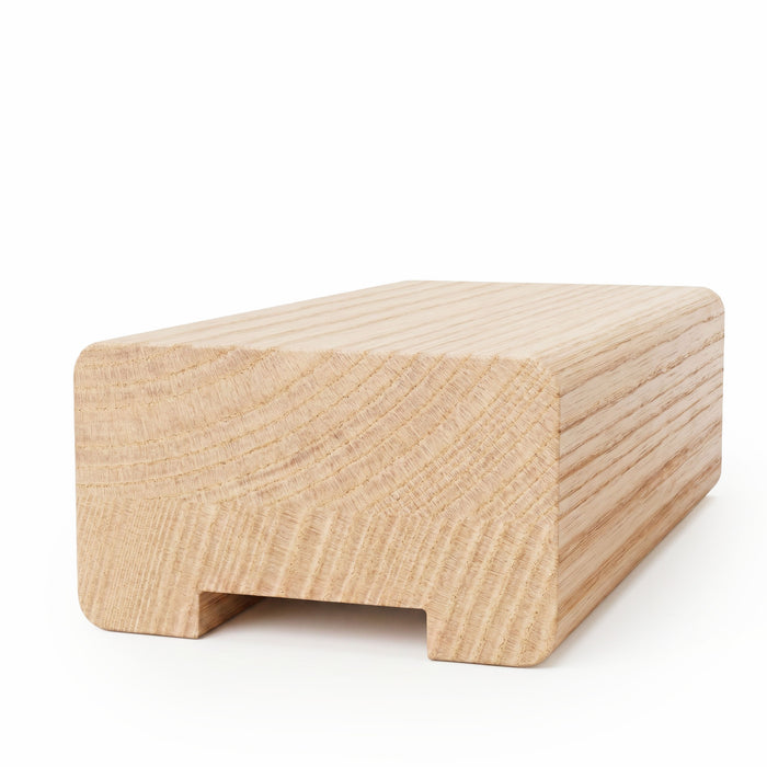 4' / Red Oak / 1-1/4" Plow with Fillet