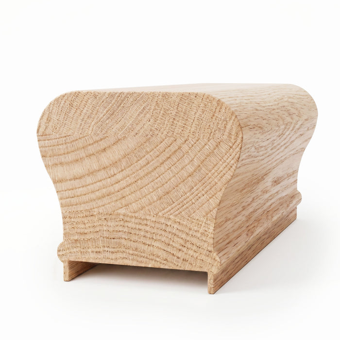 4' / Red Oak / 1-3/4" Plow with Fillet