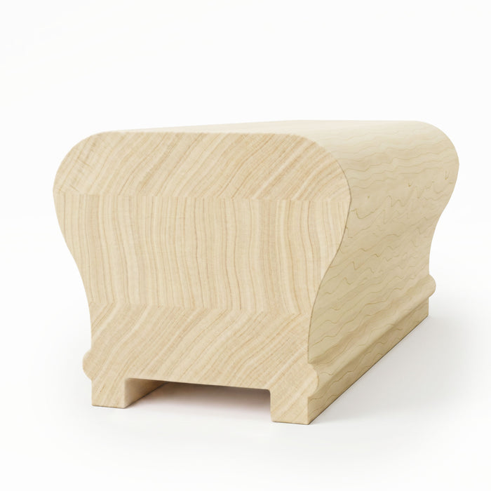 4' / Poplar / 1-1/4" Plow with Fillet