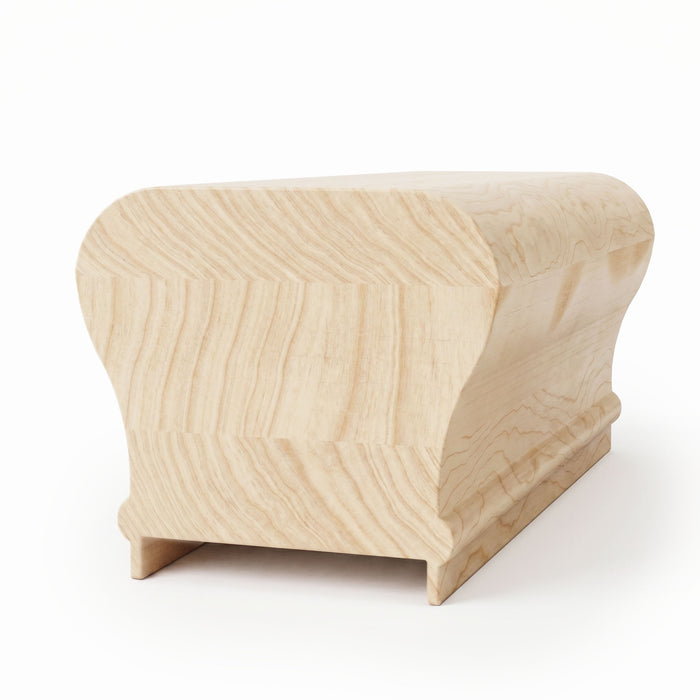 8' / Maple / 1-3/4" Plow with Fillet