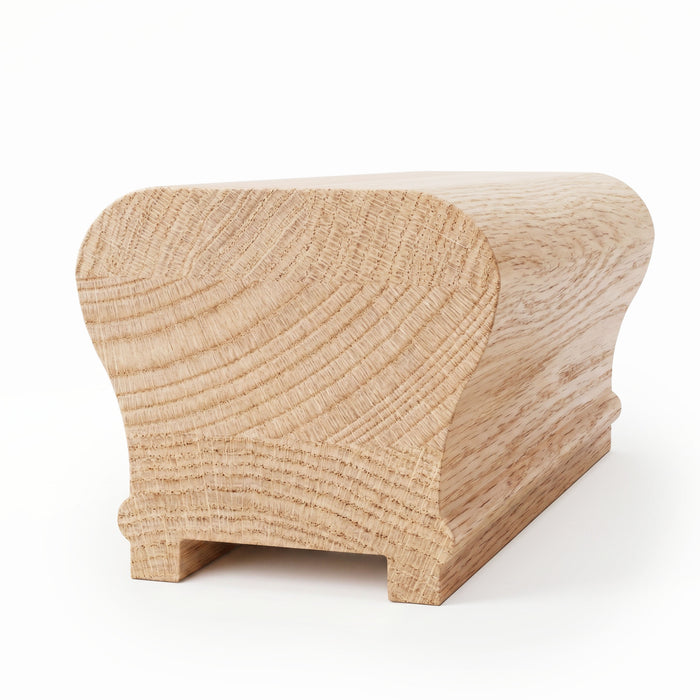 4' / Red Oak / 1-1/4" Plow with Fillet