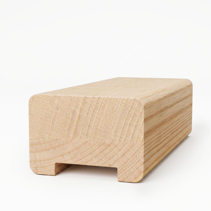 6' / Red Oak / 1-1/4" Plow with Fillet