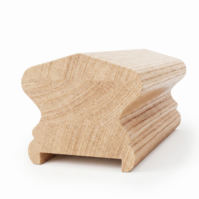 4' / Red Oak / 1-3/4" Plow with Fillet