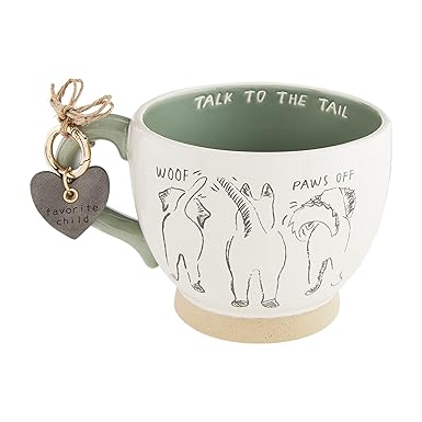 Happy Tails Dog Mug and Collar Charm Set