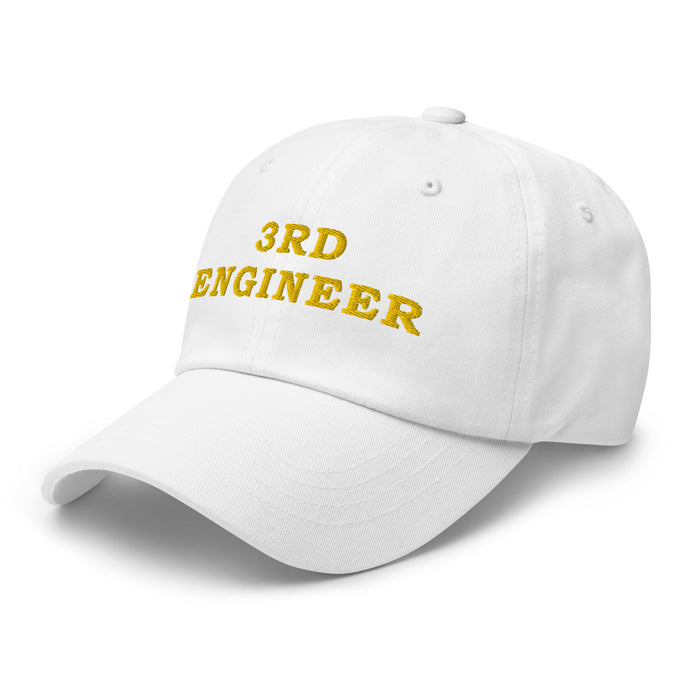 Hat with embroidery 3RD ENGINEER - IamSEAWOLF shop