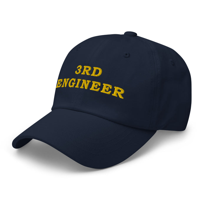 Hat with embroidery 3RD ENGINEER - IamSEAWOLF shop