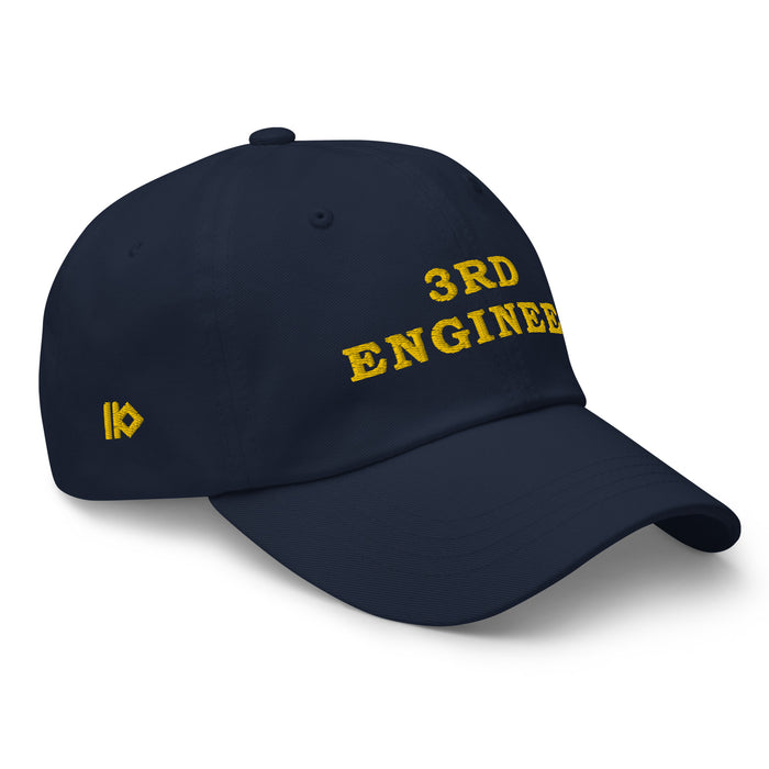Hat with embroidery 3RD ENGINEER - IamSEAWOLF shop