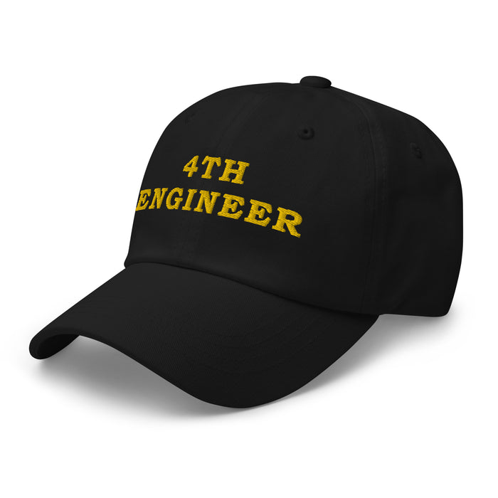 Hat with embroidery 4TH ENGINEER - IamSEAWOLF shop