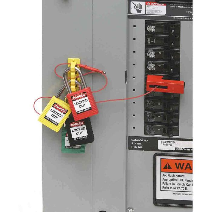 Circuit Breaker Lockouts - Mann Supply BradyCircuit Breaker Lockouts