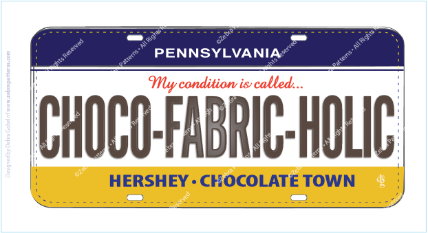 HERSHEY CHOCO-FABRIC-HOLIC FabricPlate™