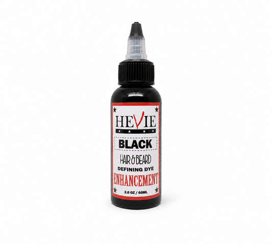 Hevie Enhancement - Semi-Permanent Black Beard & Hair Dye